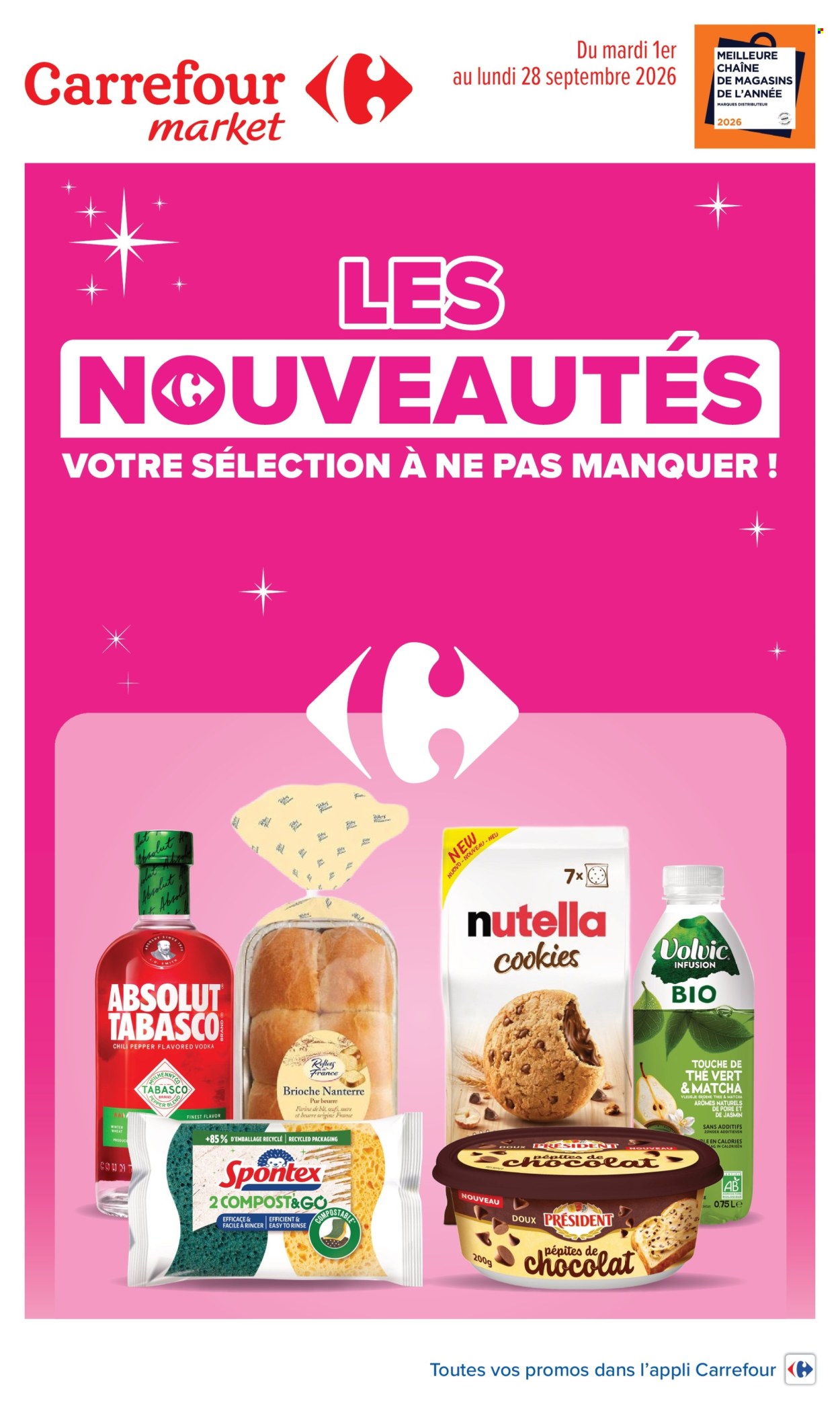 Catalogue Carrefour Market - 01.09.2026 - 28.09.2026. Page 1