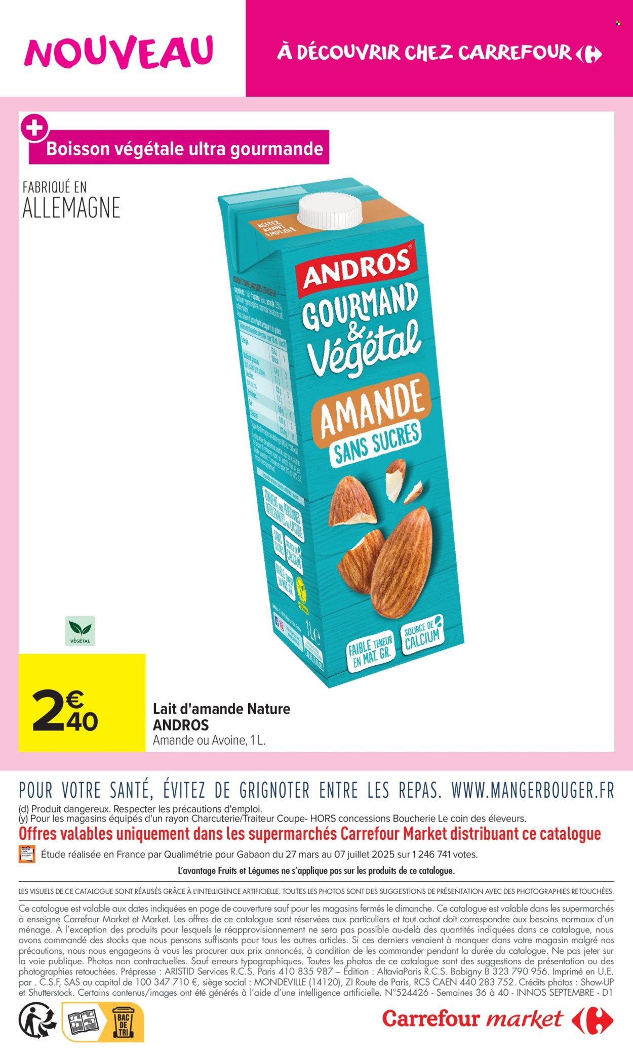 Catalogue Carrefour Market - 01.09.2026 - 28.09.2026. Page 16
