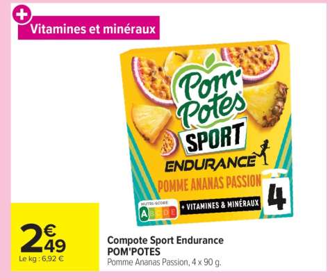 Compote Sport Endurance POM'POTES