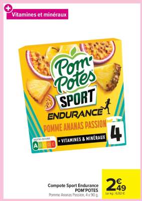 Compote Sport Endurance POM'POTES