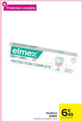 Dentifrice ELMEX
