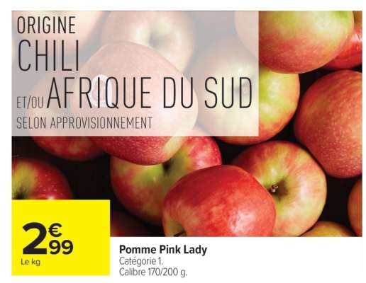 Pomme Pink Lady