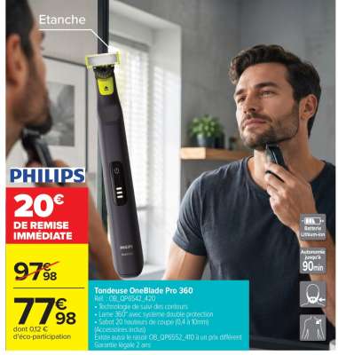 TONDEUSE ONEBLADE PRO 360