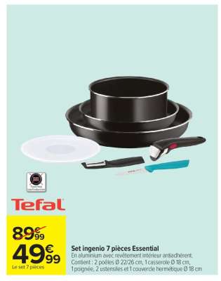 Set ingenio 7 pièces Essential