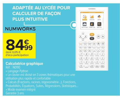 Calculatrice graphique