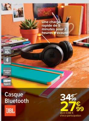 CASQUE BLUETOOTH