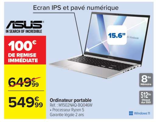 Ordinateur portable ASUS