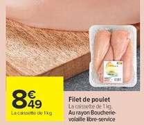 FILET DE POULET