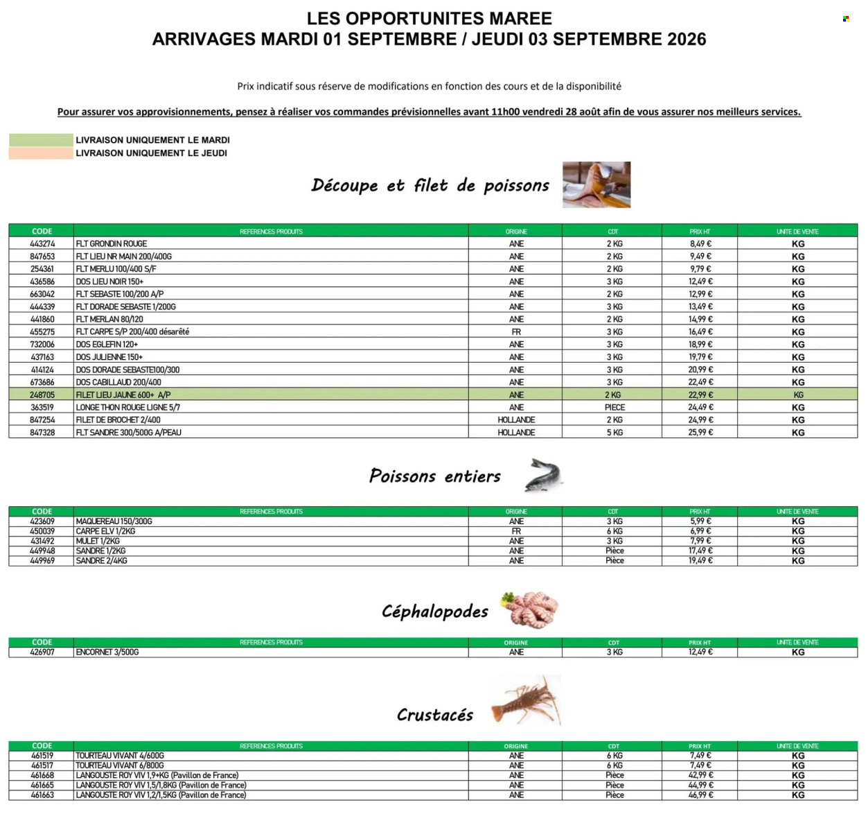 Catalogue Promocash - 01.09.2026 - 03.09.2026. Page 1