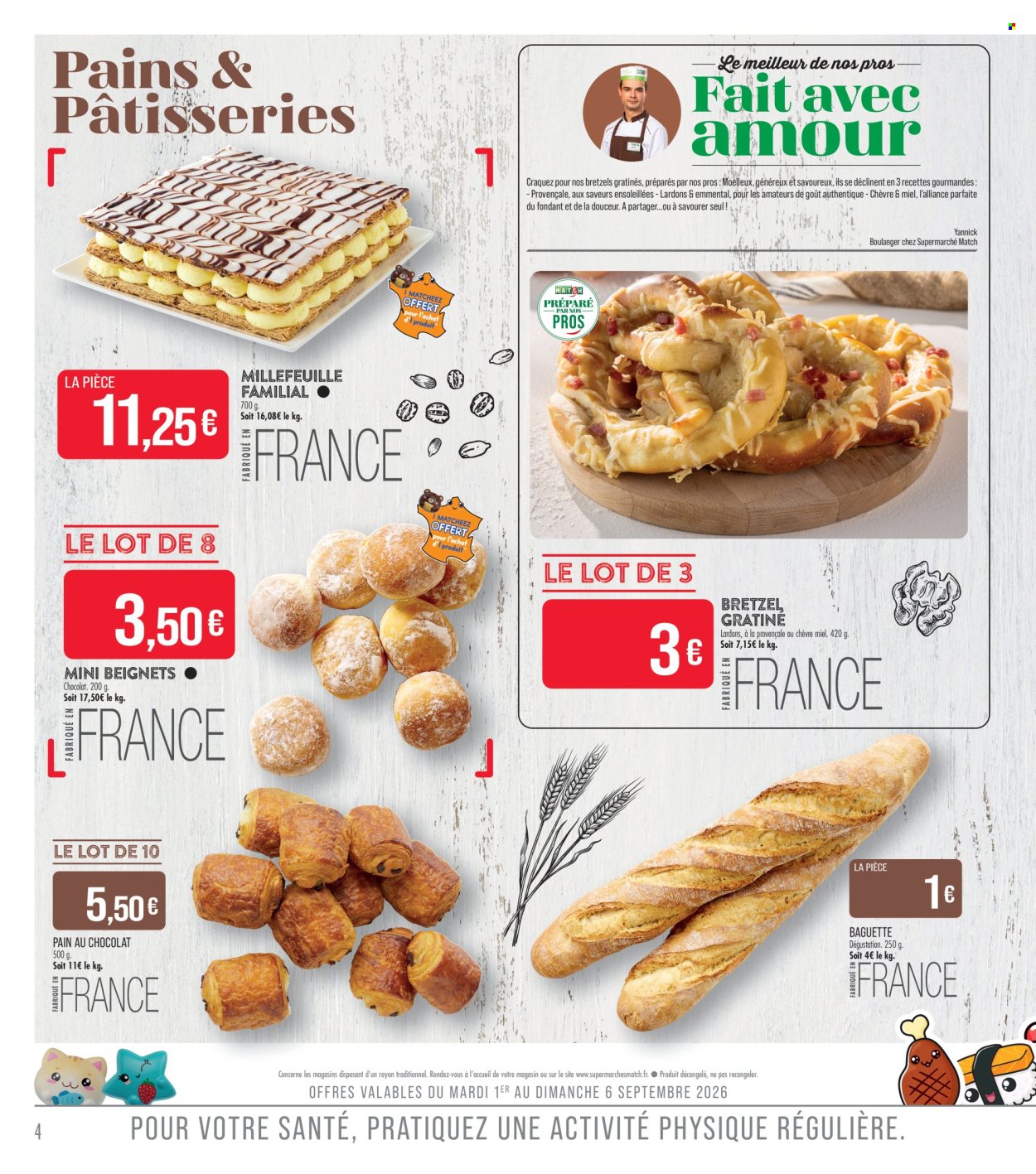 Catalogue Supermarché Match - 01.09.2026 - 13.09.2026. Page 4