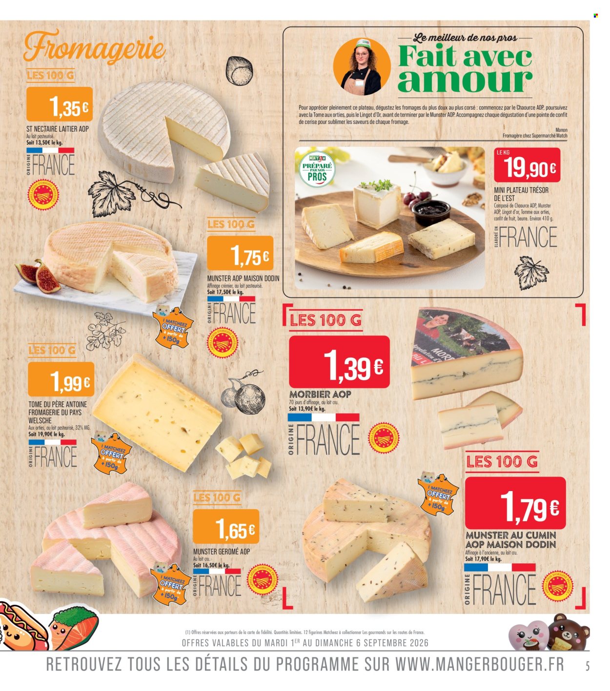 Catalogue Supermarché Match - 01.09.2026 - 13.09.2026. Page 5