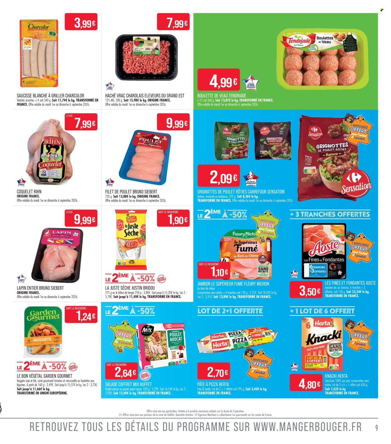 Catalogue Supermarché Match - 01.09.2026 - 13.09.2026. Page 9