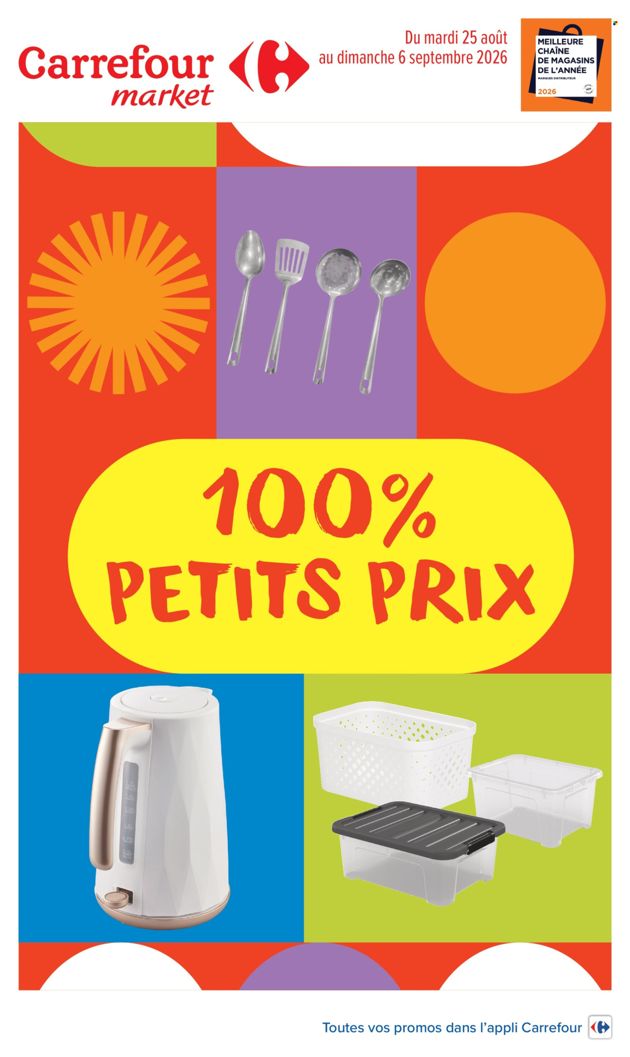 Catalogue Carrefour Market - 25.08.2026 - 06.09.2026. Page 1