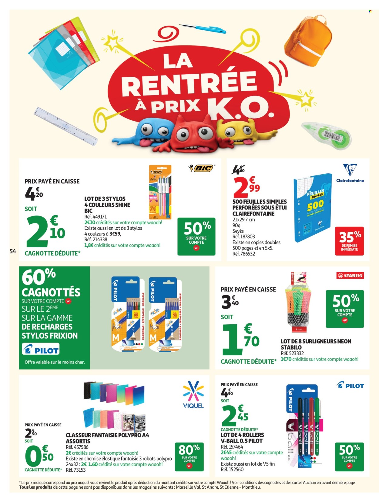 Catalogue Auchan - 01.09.2026 - 13.09.2026. Page 56