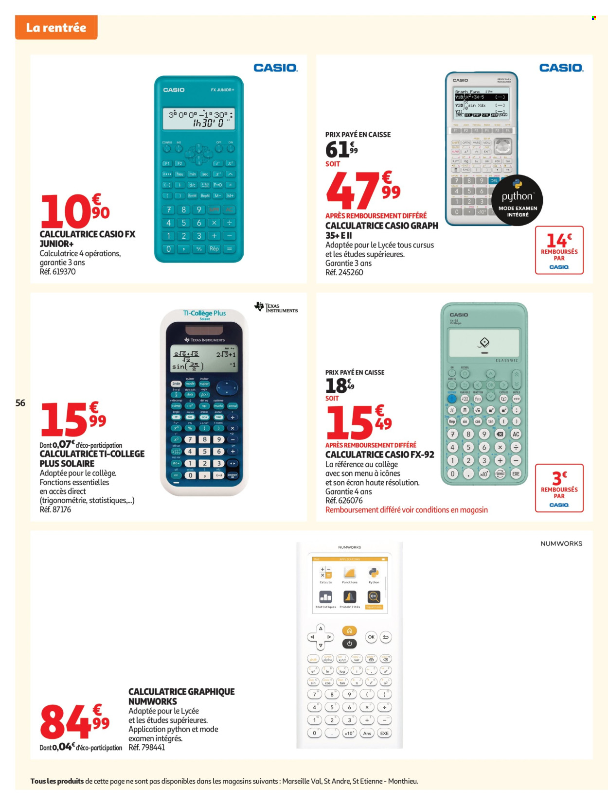 Catalogue Auchan - 01.09.2026 - 13.09.2026. Page 58