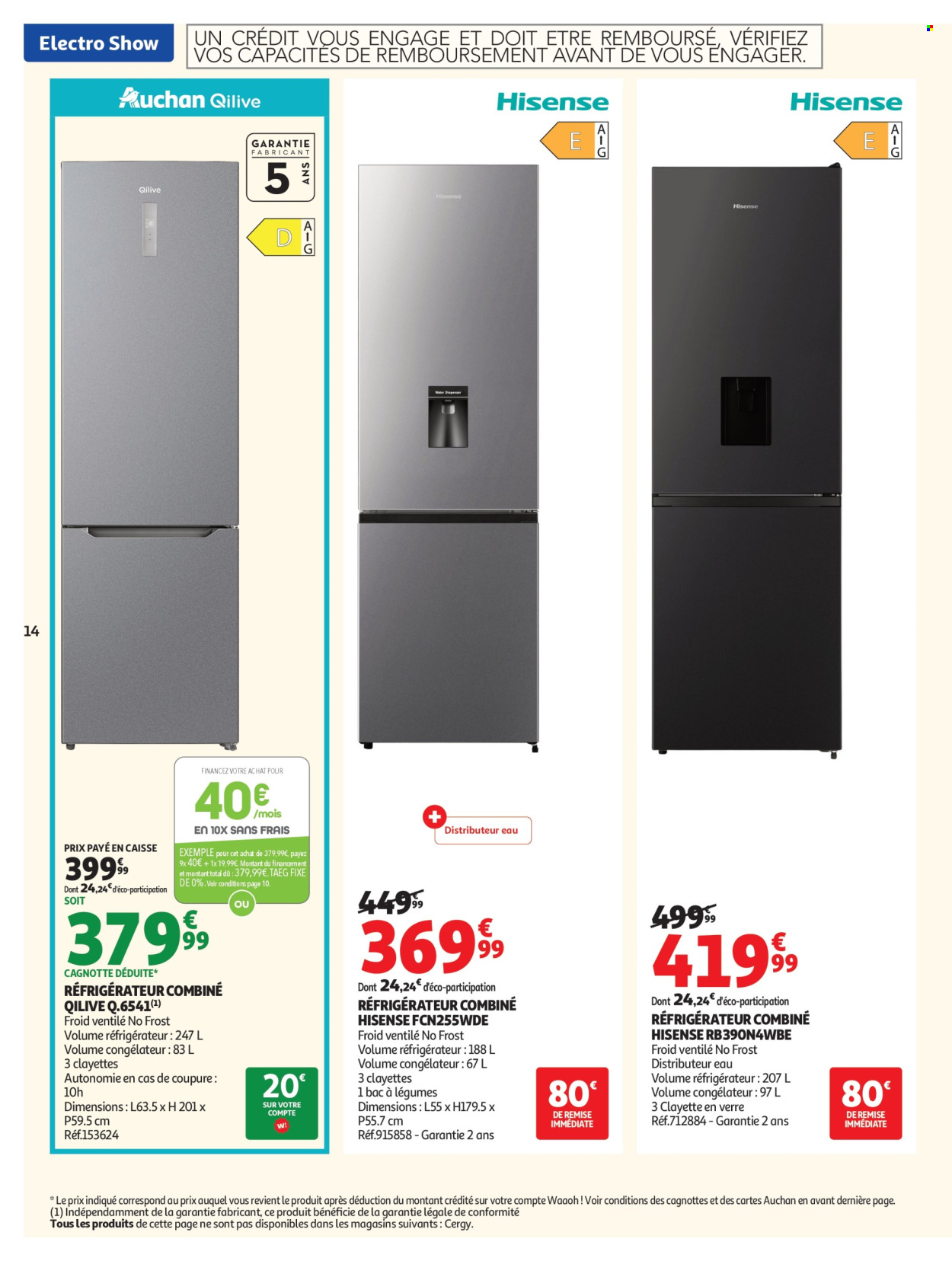 Catalogue Auchan - 01.09.2026 - 13.09.2026. Page 14