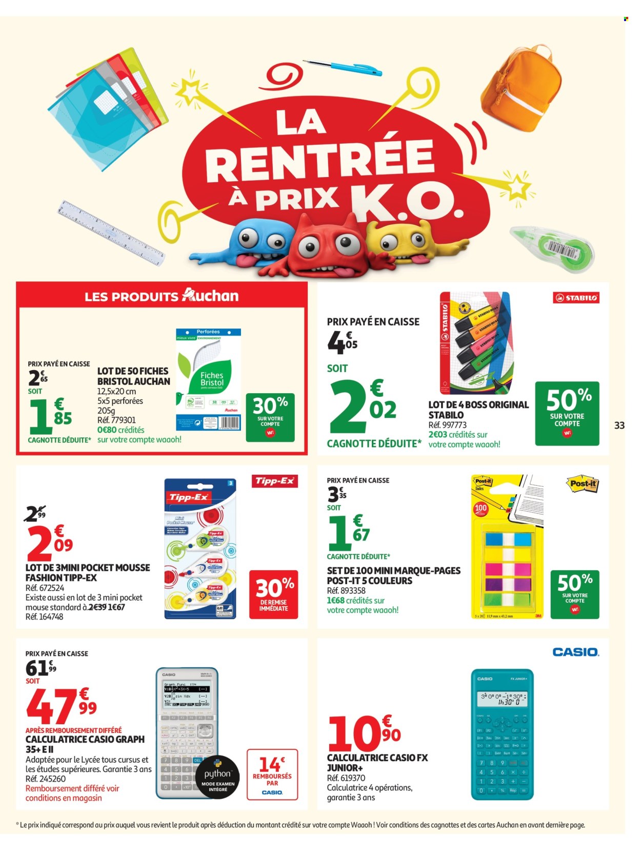 Catalogue Auchan - 01.09.2026 - 12.09.2026. Page 33
