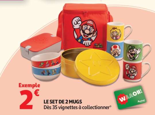 LE SET DE 2 MUGS