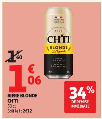 Bière Blonde Ch'ti*