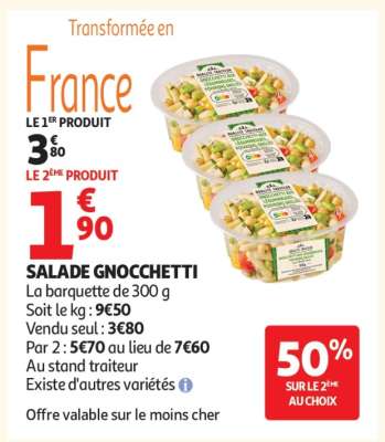 SALADE GNOCCHETTI
