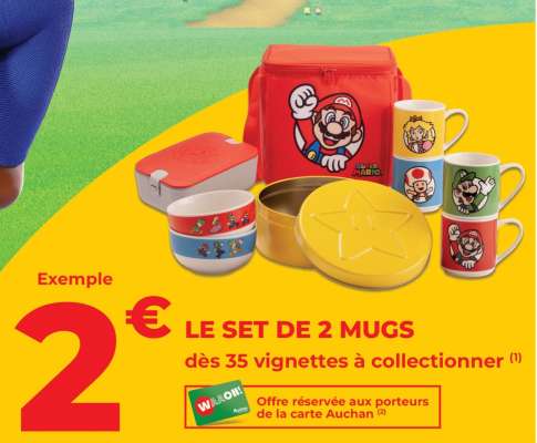 LE SET DE 2 MUGS