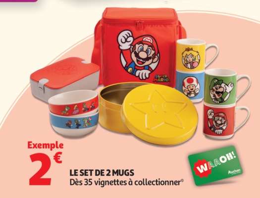 LE SET DE 2 MUGS