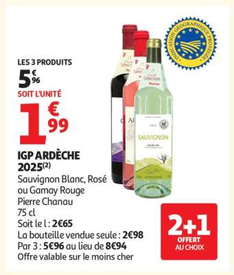 IGP ARDÈCHE 2025