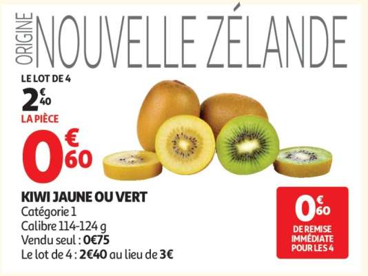 Kiwi Jaune Ou Vert