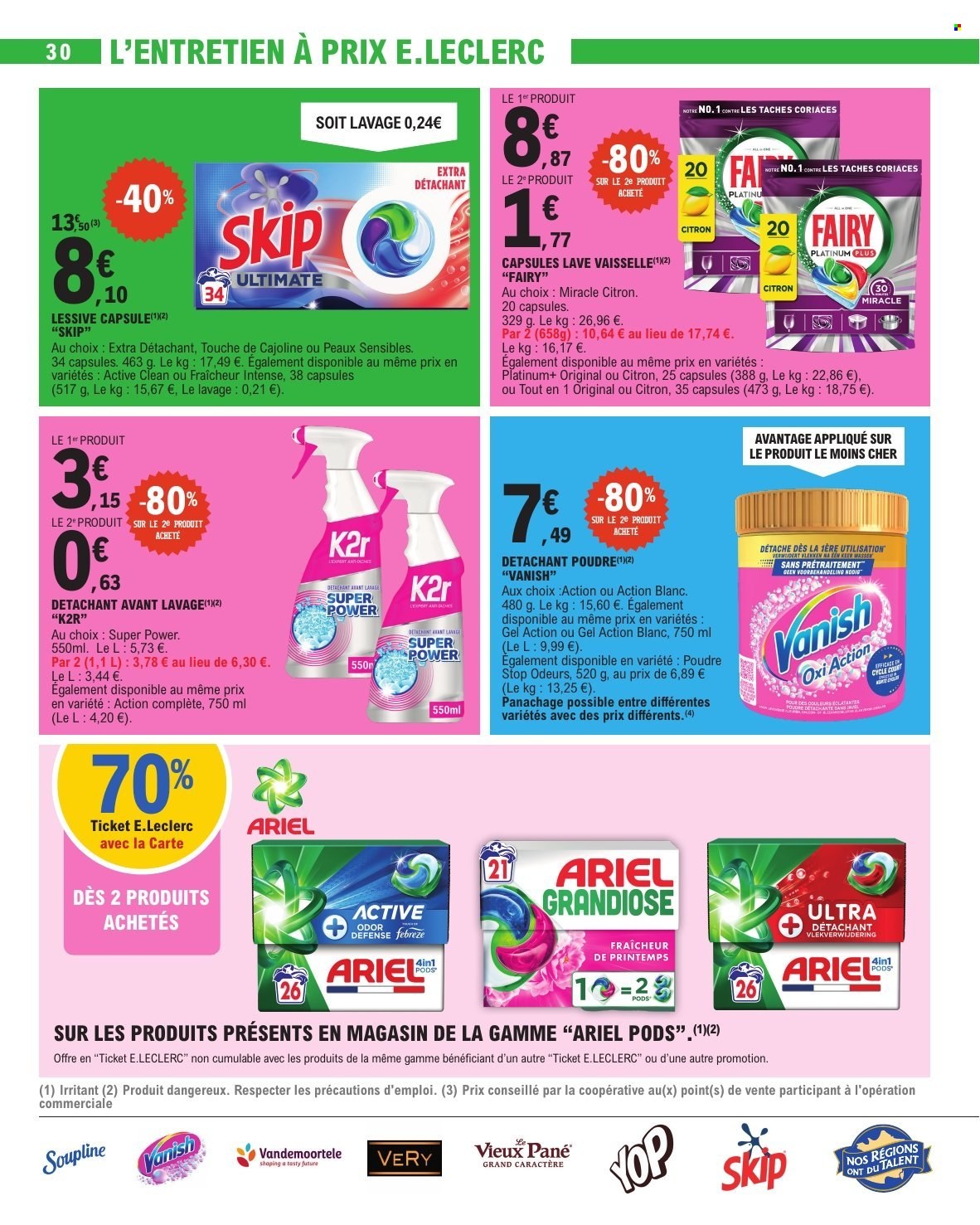 Catalogue E.Leclerc - 01.09.2026 - 12.09.2026. Page 30