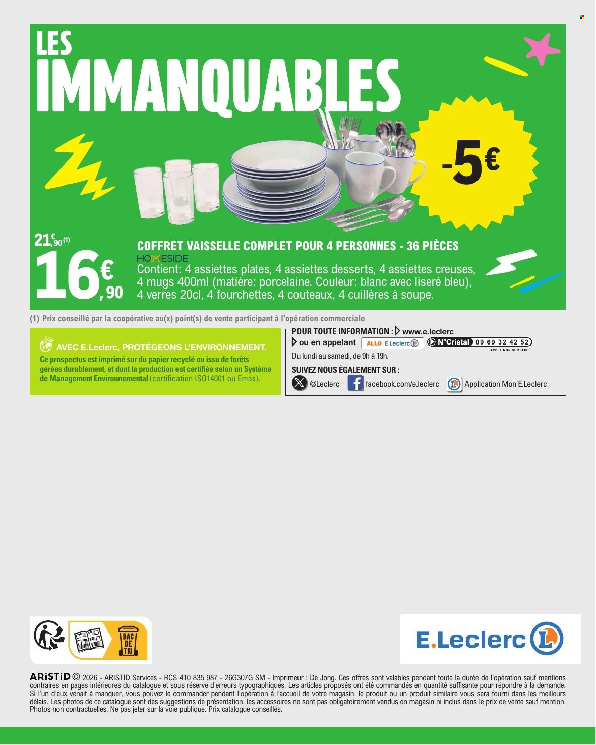 Catalogue E.Leclerc - 01.09.2026 - 12.09.2026. Page 52