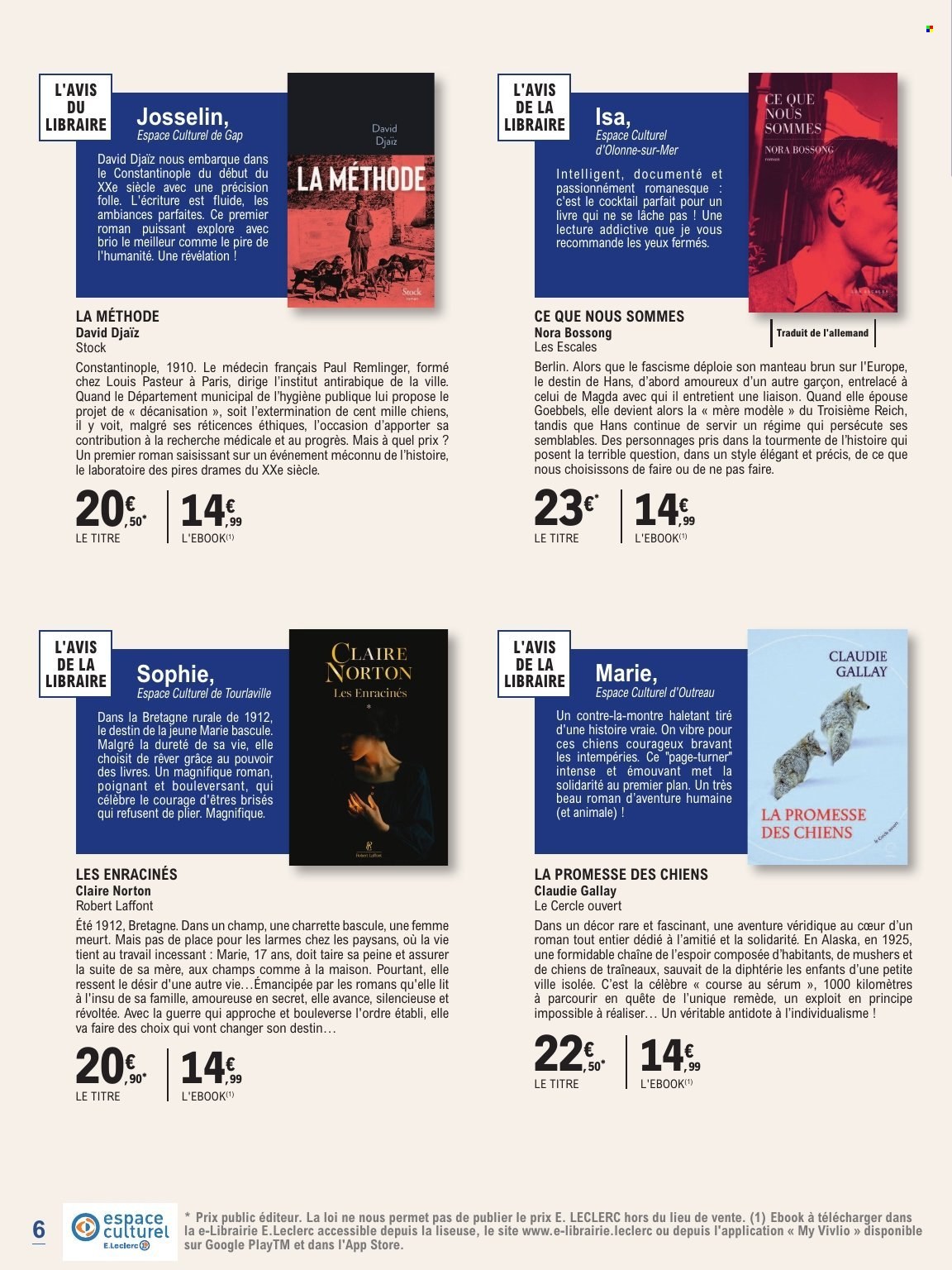 Catalogue E.Leclerc - 01.09.2026 - 24.10.2026. Page 6
