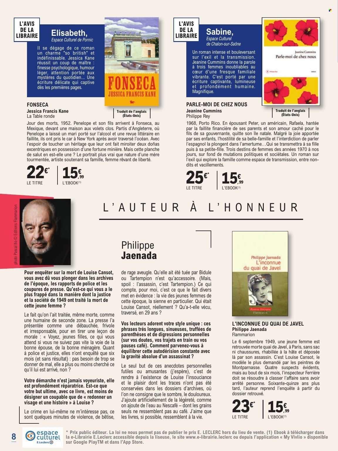 Catalogue E.Leclerc - 01.09.2026 - 24.10.2026. Page 8
