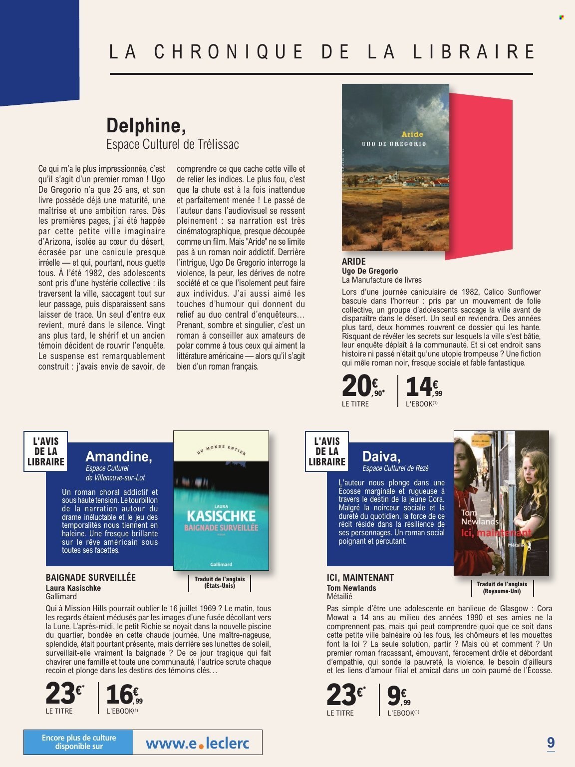 Catalogue E.Leclerc - 01.09.2026 - 24.10.2026. Page 9