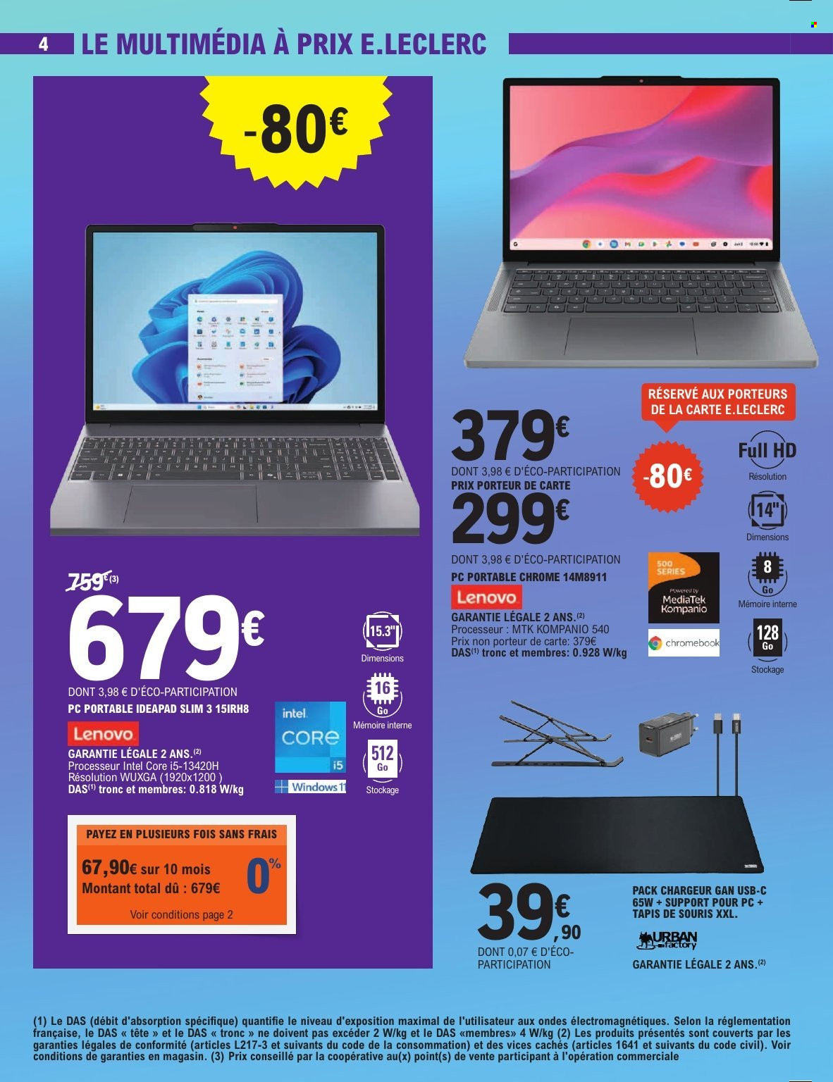 Catalogue E.Leclerc - 01.09.2026 - 12.09.2026. Page 4
