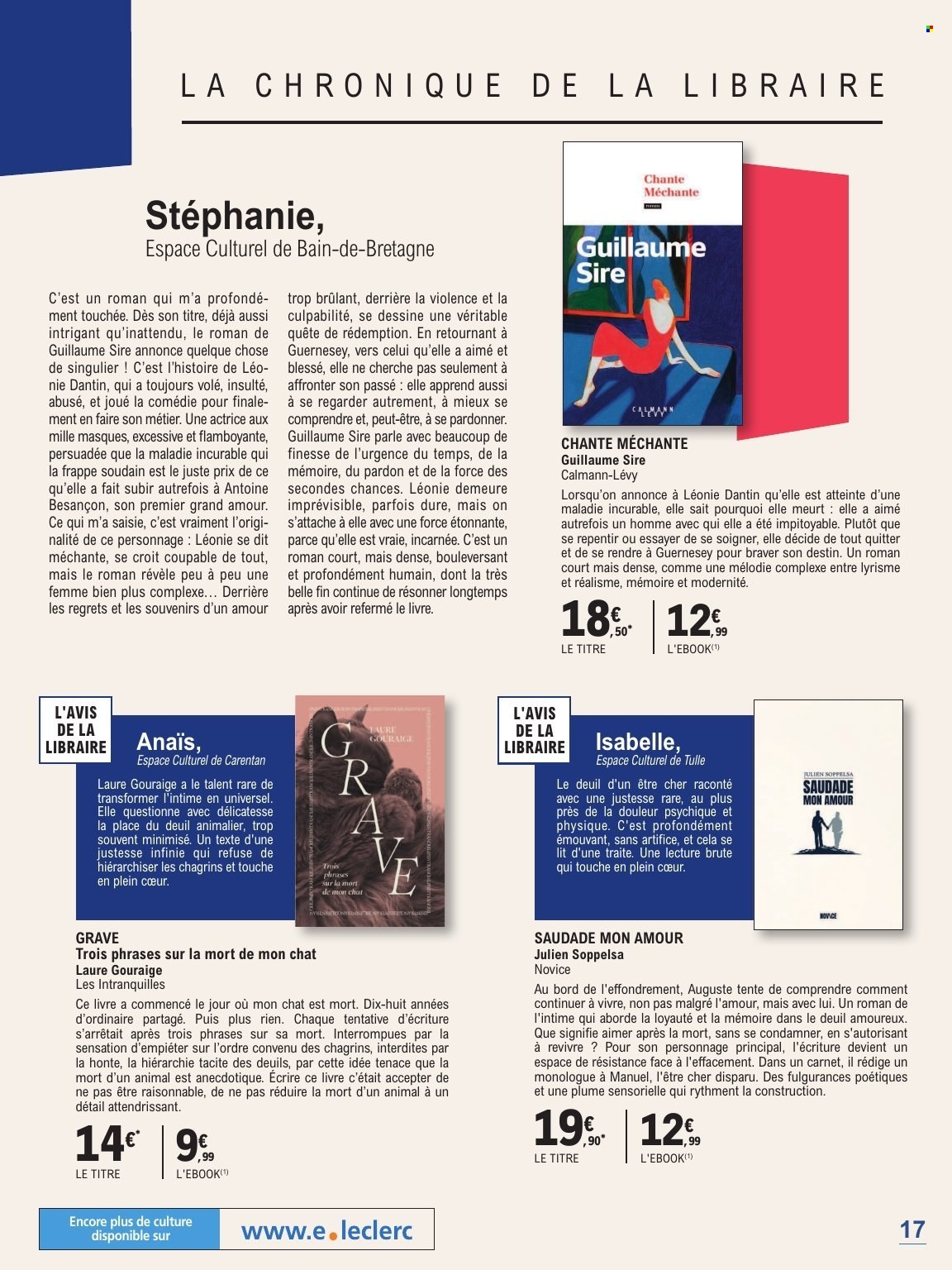 Catalogue E.Leclerc - 01.09.2026 - 24.10.2026. Page 17
