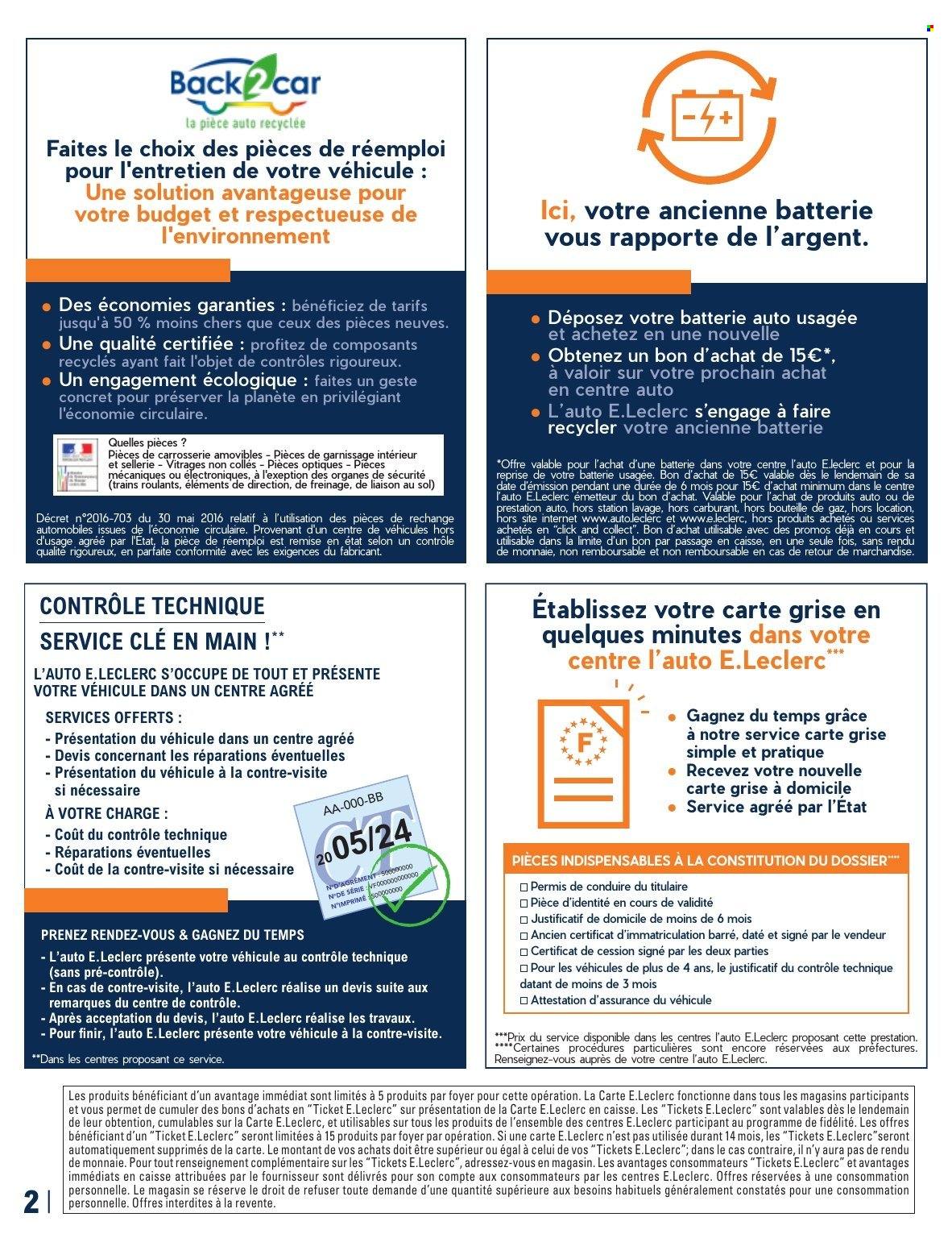 Catalogue E.Leclerc - 01.09.2026 - 19.09.2026. Page 2