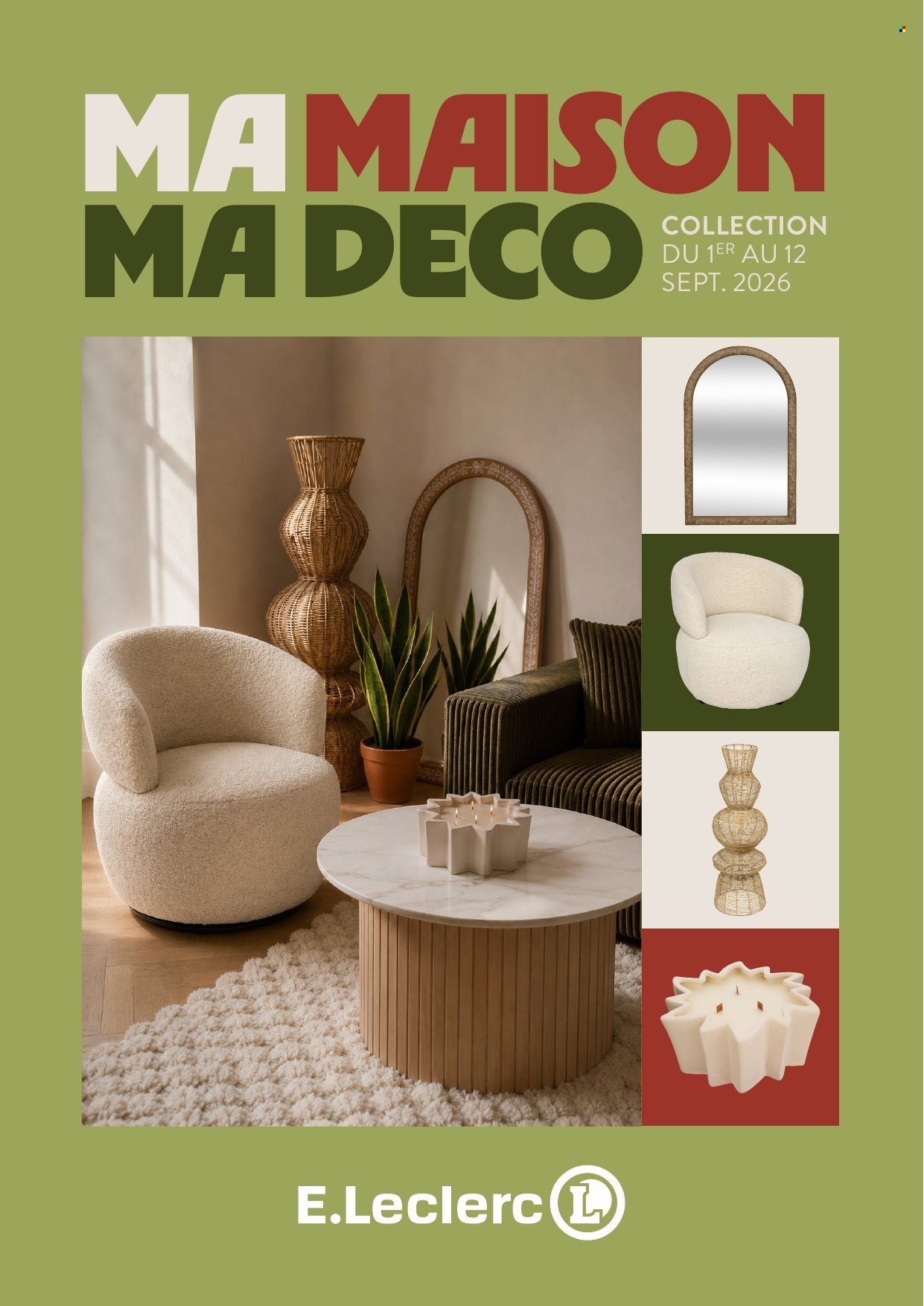 Catalogue E.Leclerc - 01.09.2026 - 12.09.2026. Page 1