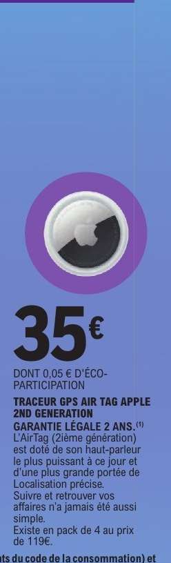 TRACEUR GPS AIR TAG APPLE 2ND GENERATION