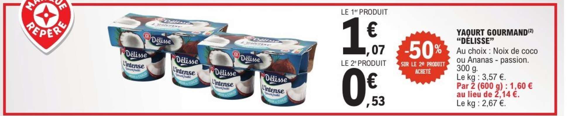 YAOURT GOURMAND “DÉLISSE”
