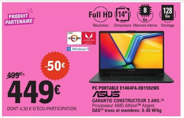 PC PORTABLE E1404FA-EB1592WS