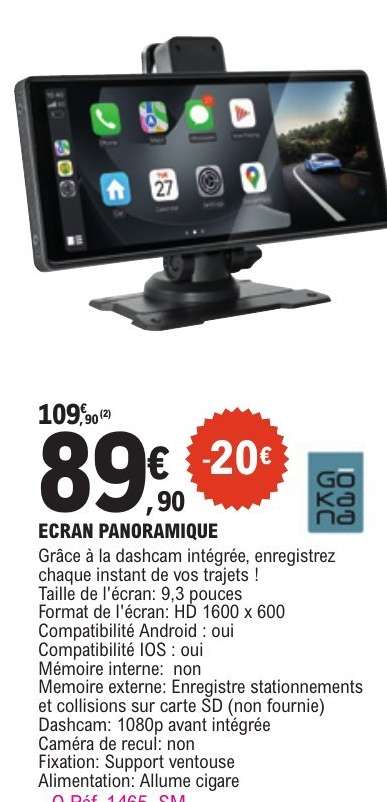 ECRAN PANORAMIQUE