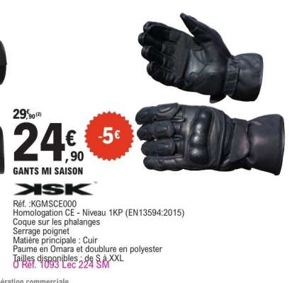 GANTS MI SAISON
