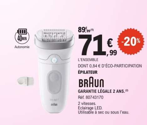 Épilateur BRAUN