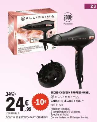 SÈCHE CHEVEUX PROFESSIONNEL