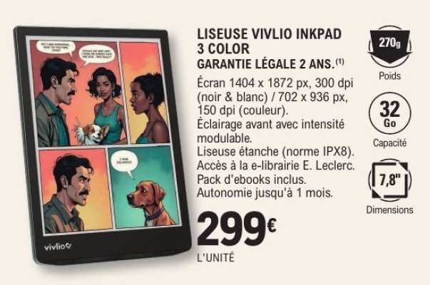 LISEUSE VIVLIO INKPAD 3 COLOR
