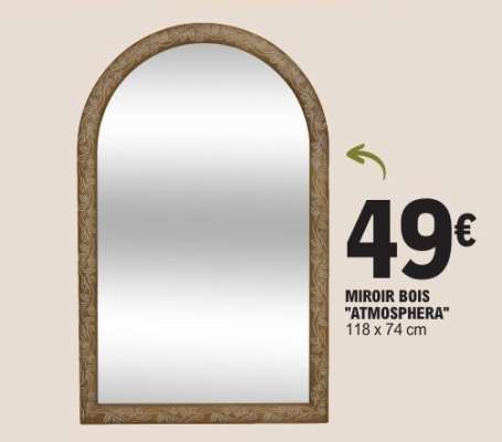 MIROIR BOIS "ATMOSPHERA"