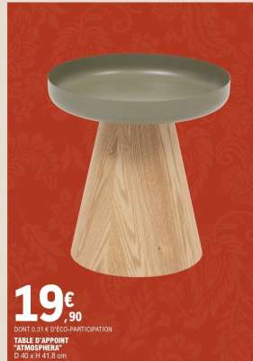 TABLE D'APPOINT "ATMOSPHERA"