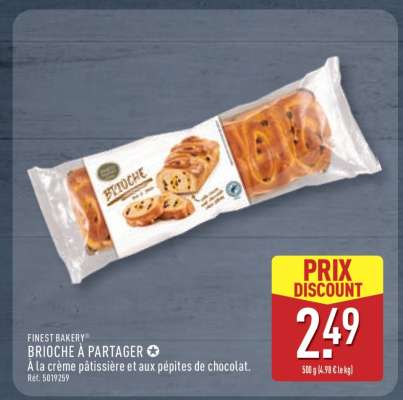 BRIOCHE A PARTAGER