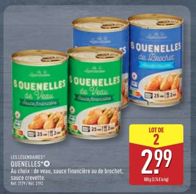 LES LÉGENDAIRES QUENELLES