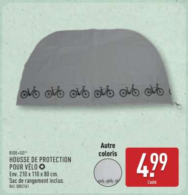 HOUSSE DE PROTECTION POUR VÉLO